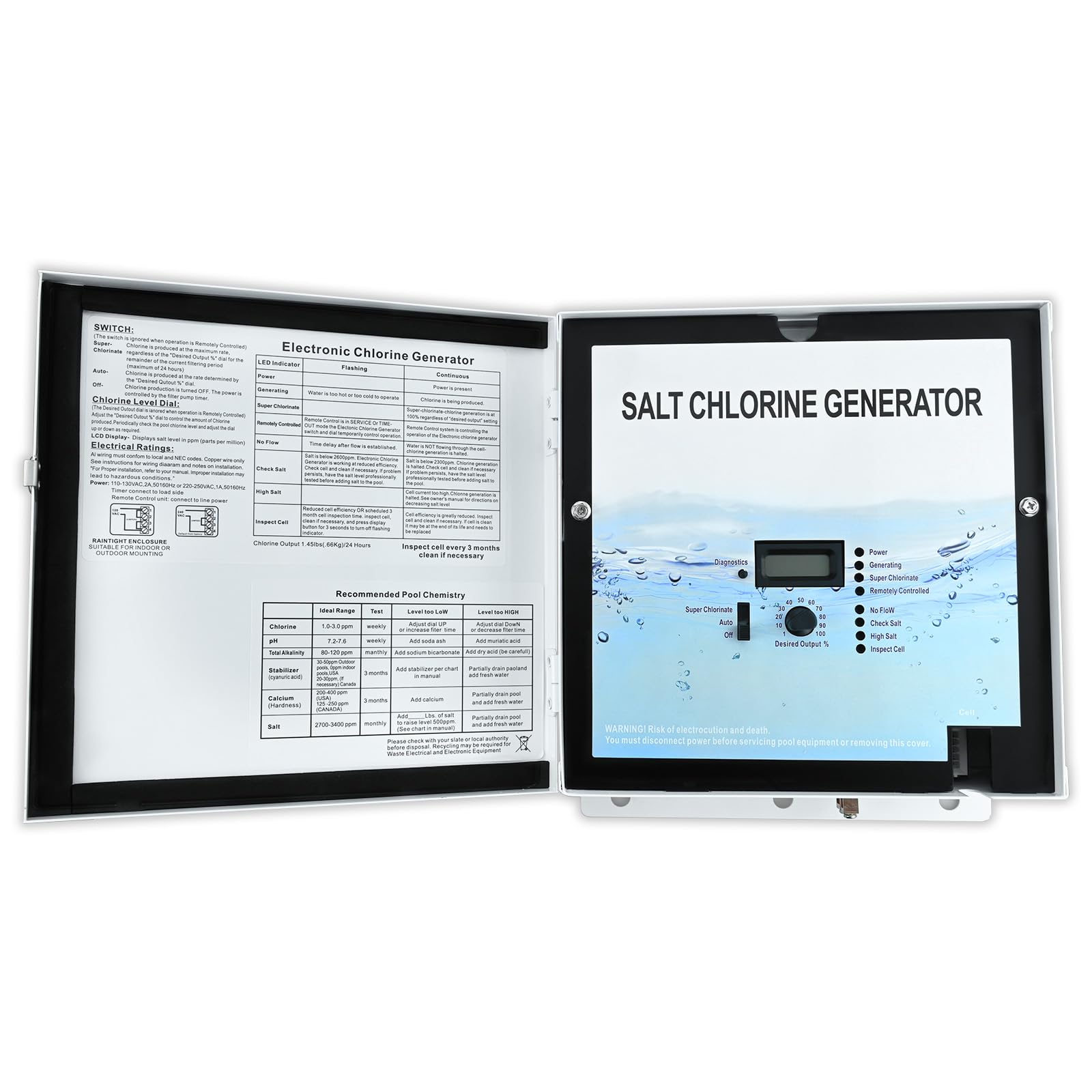 MAHUIBIN installation diagram printed manual, simplifies wiring and setup