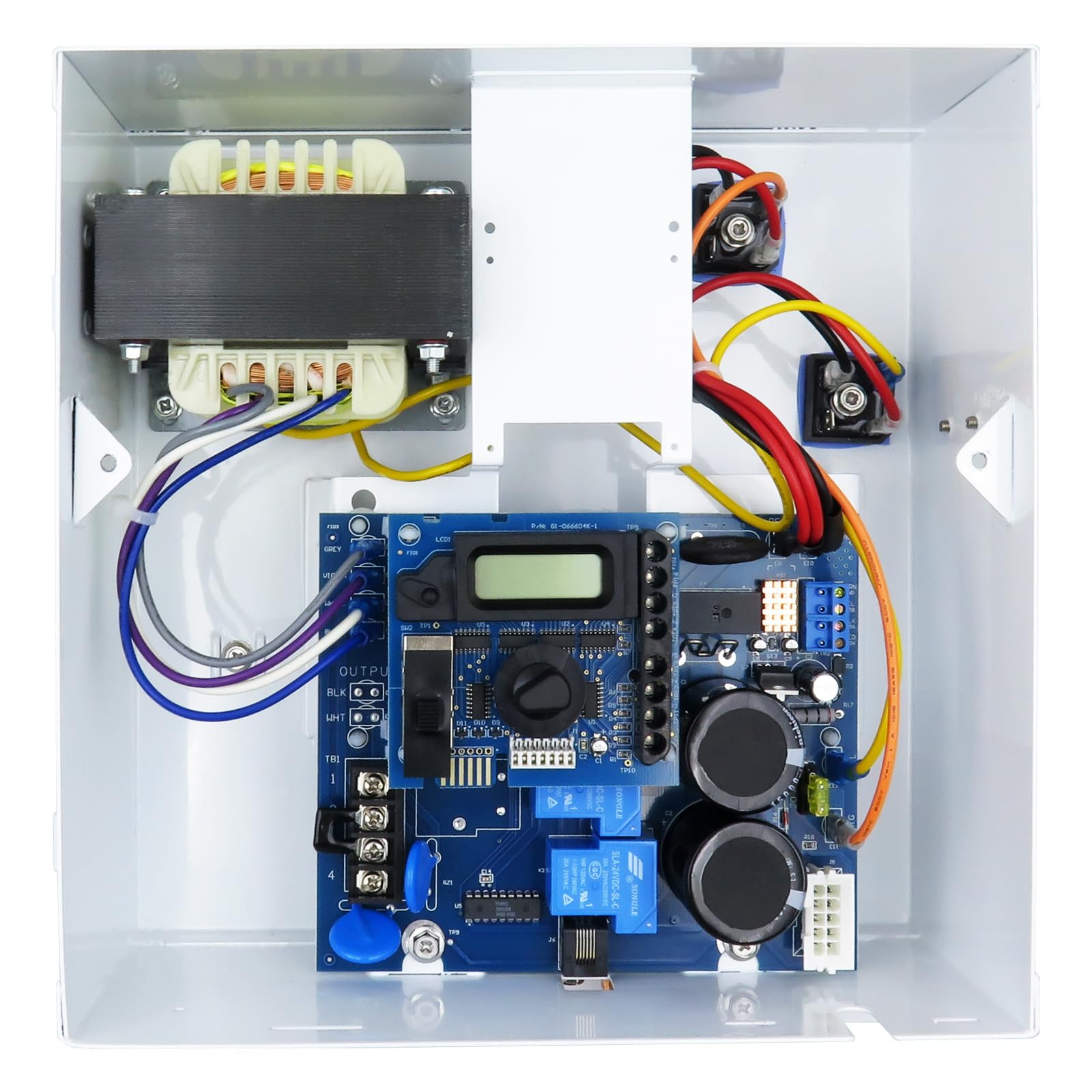 MAHUIBIN vertically mounted control unit by pool equipment pad, restores chlorinator function