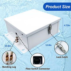 MAHUIBIN wiring knockout and drip-loop guide, protects electronics from water ingress