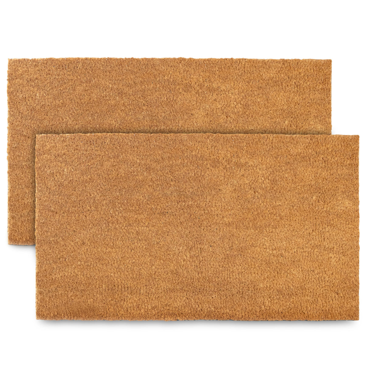 MAINEVENT front view blank coir doormat showing clean printable surface and welcome appeal