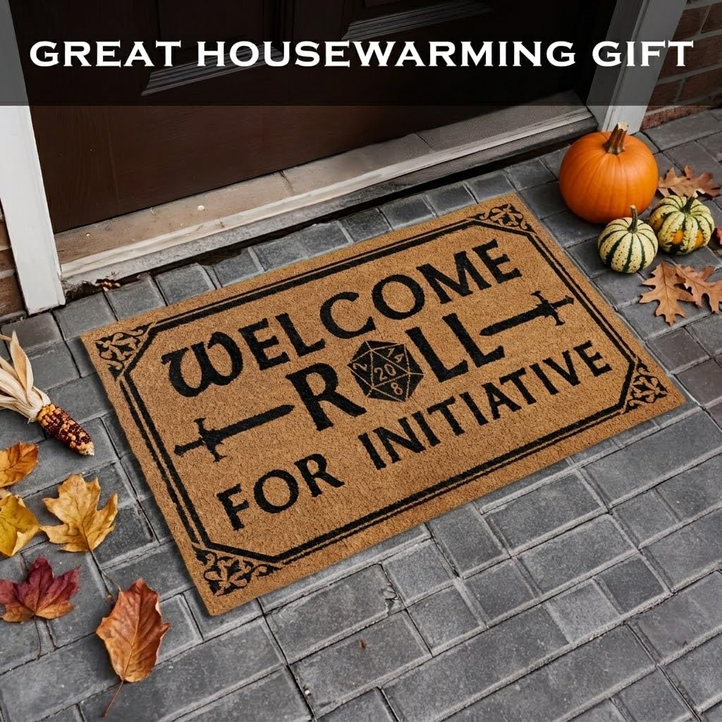 MAINEVENT packaged doormat showing label and ready-to-gift quality