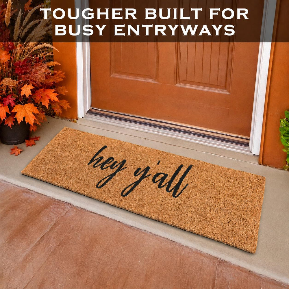 MAINEVENT non-slip PVC backing detail providing stable placement and safety