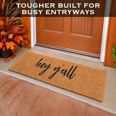 MAINEVENT non-slip PVC backing detail providing stable placement and safety