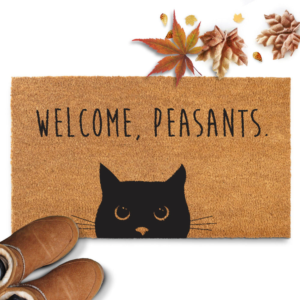 MAINEVENT mat styled with seasonal decor showing versatile year-round appeal