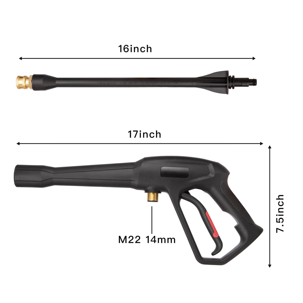 Mairbear nozzle holder and M22-15mm adapter showing organized storage and added compatibility benefit