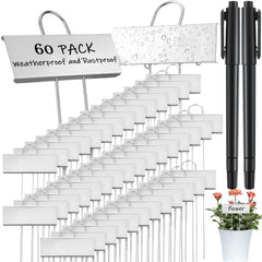 Maitys front packaging showing 60 metal labels and 2 pens for organized labeling