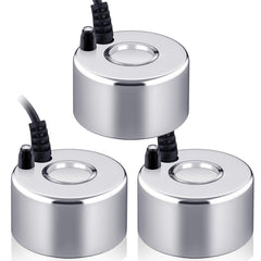 Maitys front view of three mist makers showing compact set and versatility