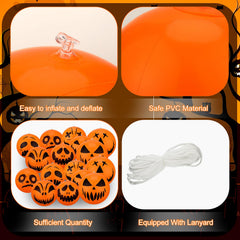 Maitys outdoor porch with hanging pumpkins creating instant festive curb appeal