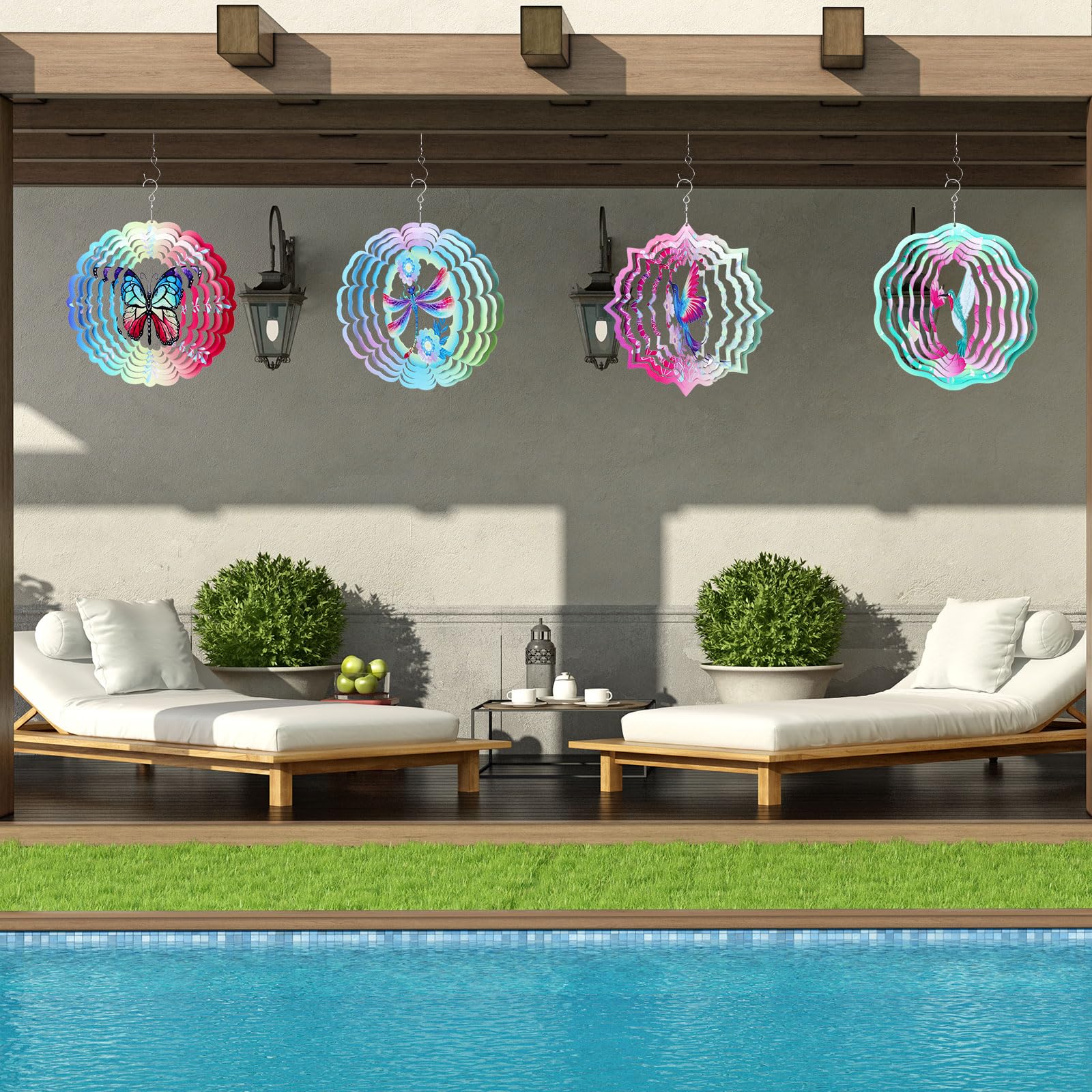 Maitys packaged set with hooks showing ready-to-hang convenience