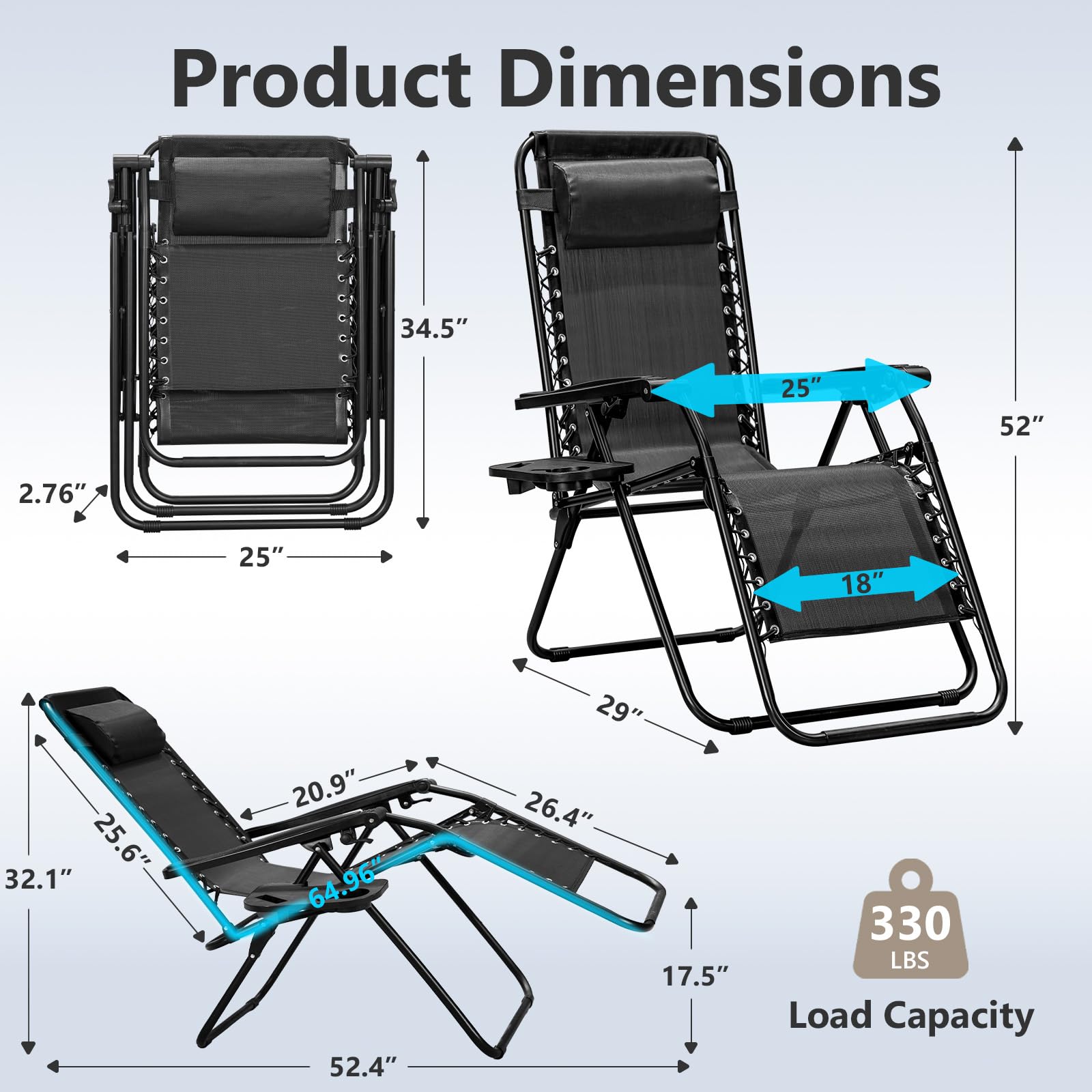 MAKE CHANGES closeup of recline angle locked for customizable comfortable lounging