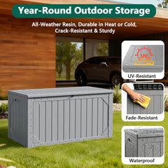 MAKE CHANGES close-up of resin texture highlighting weatherproof durability