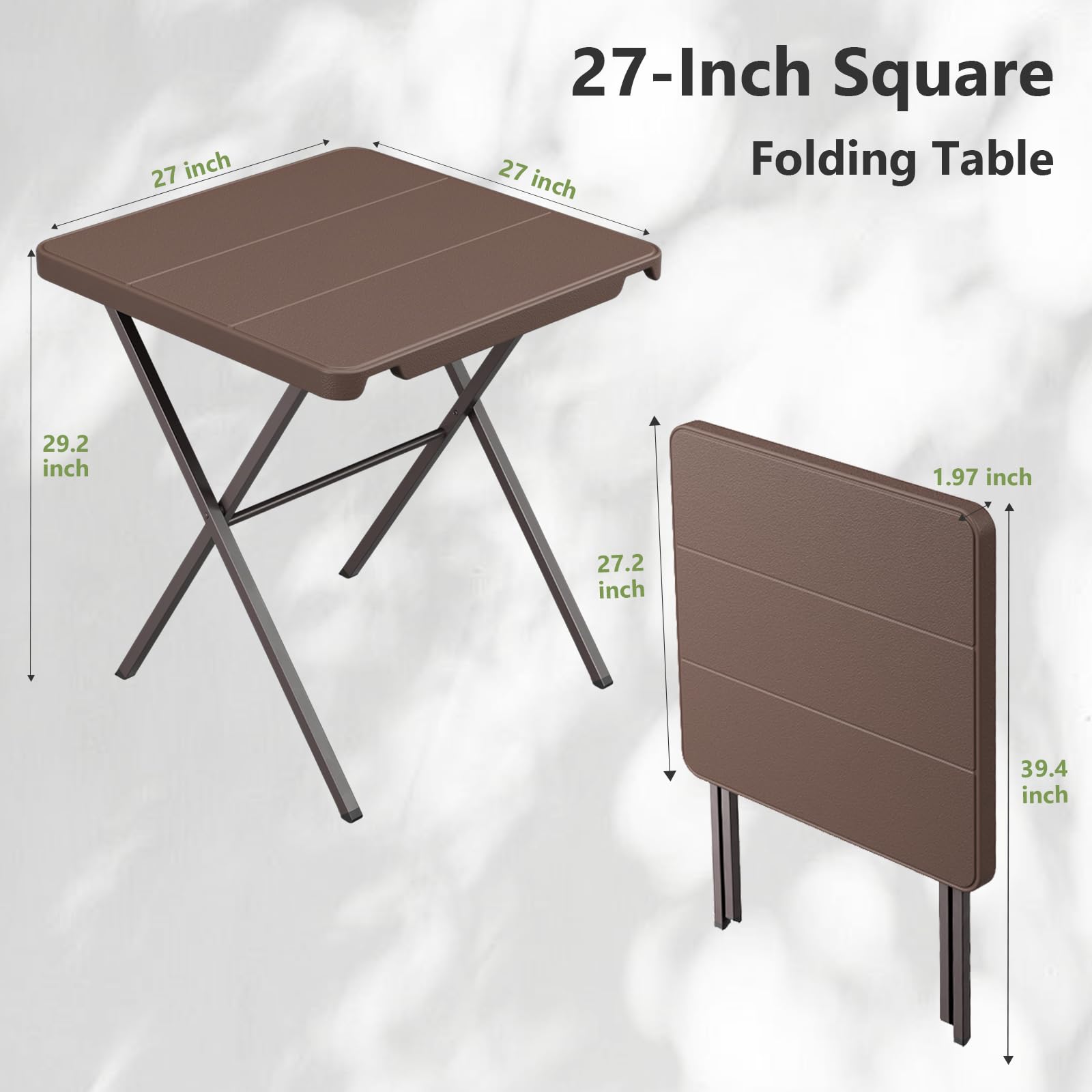 MAKE CHANGES close-up of tabletop texture showing scratch-resistant, easy-clean surface