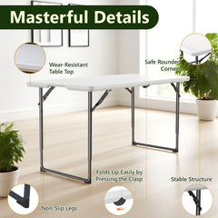 MAKE CHANGES table shown at different heights for versatile uses