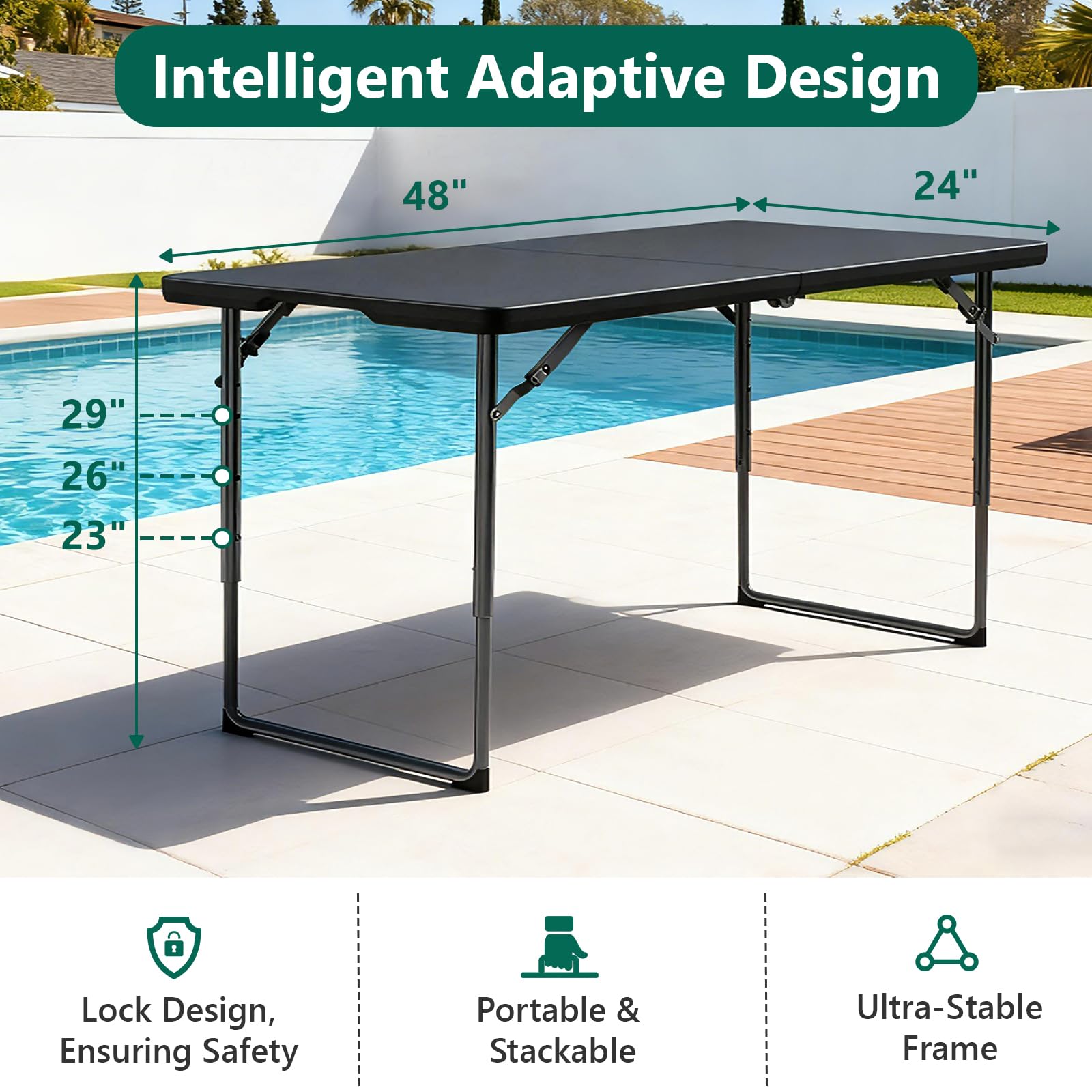 MAKE CHANGES tabletop texture detail highlighting durable, wipe-clean surface