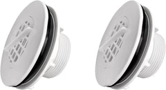 MAKHOON front view of threaded inlet strainer kit showing two assembled units protecting pumps