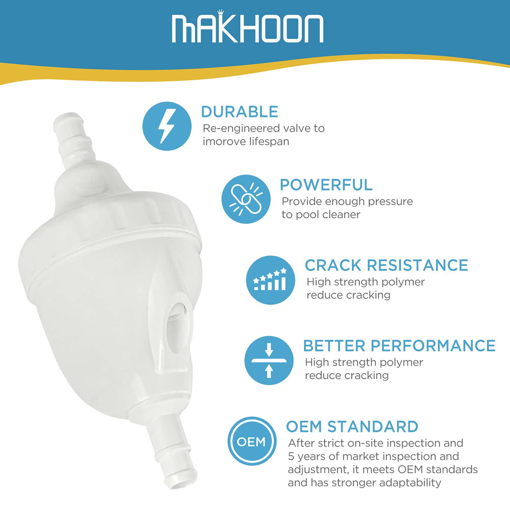 MAKHOON valve next to a ruler showing scale for correct sizing and fit confirmation