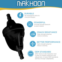 MAKHOON G62 close-up of internal mechanism for reliable pressure control