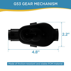 MAKHOON G62 next to ruler showing size for easy fit verification