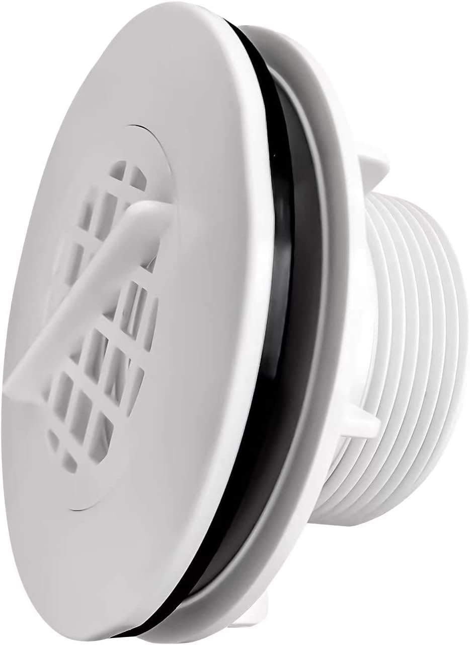 MAKHOON inlet strainer front view showing threaded connection and secure fit benefit