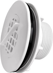 MAKHOON inlet strainer front view showing threaded connection and secure fit benefit