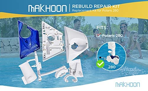 MAKHOON Polaris 280 installed in pool demonstrating restored cleaner performance