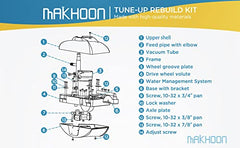 MAKHOON Polaris 280 seal detail emphasizing leak prevention and longer life