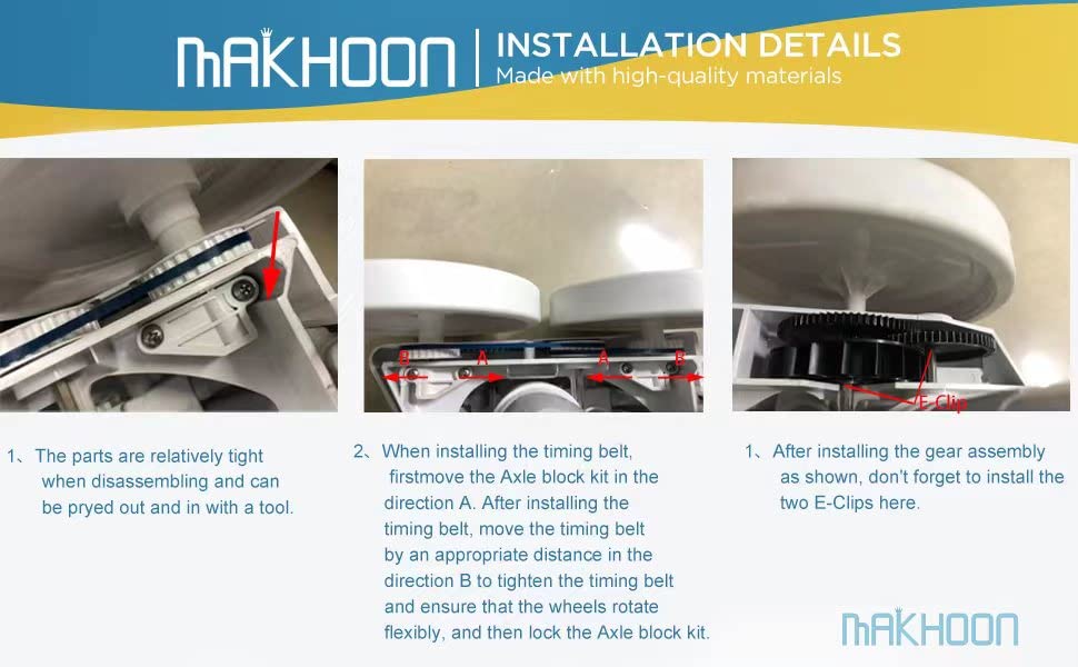 MAKHOON scrubber and tail components showing brush action and improved cleaning benefit