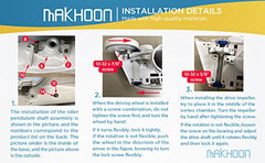 MAKHOON scrubber and tail piece image improving surface contact