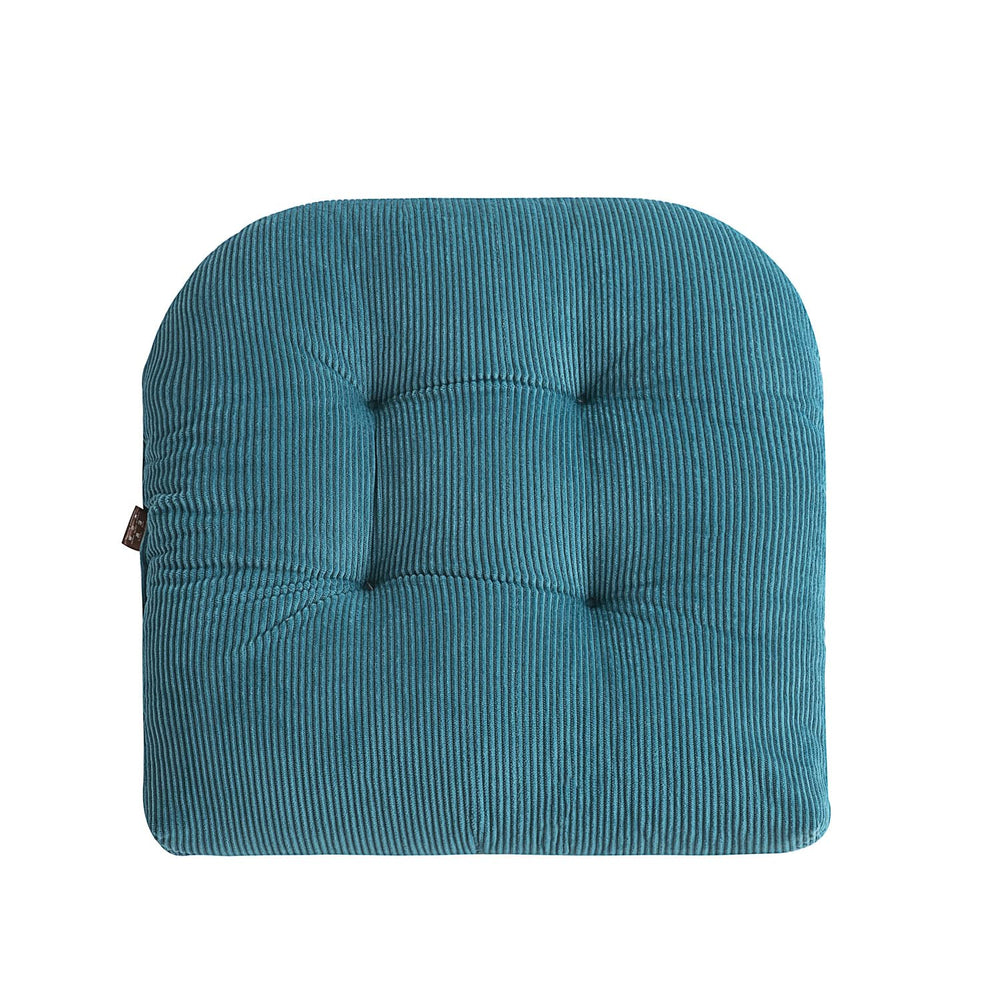 Makimoo seat and back cushion detail displaying ties and overstuffed padding benefit