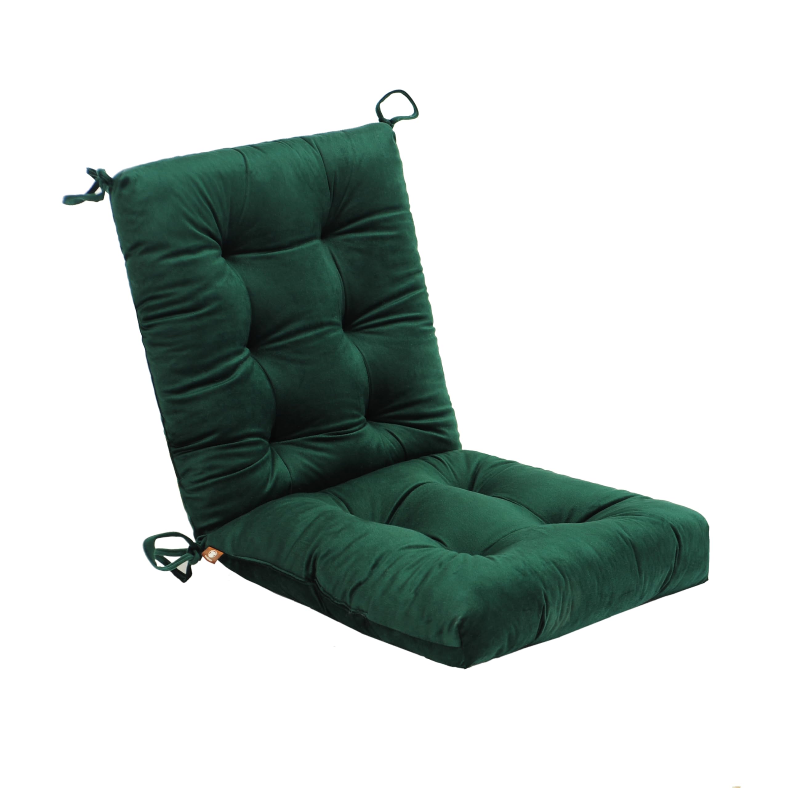 Makimoo side profile showing 4.5-inch thickness for supportive outdoor seating