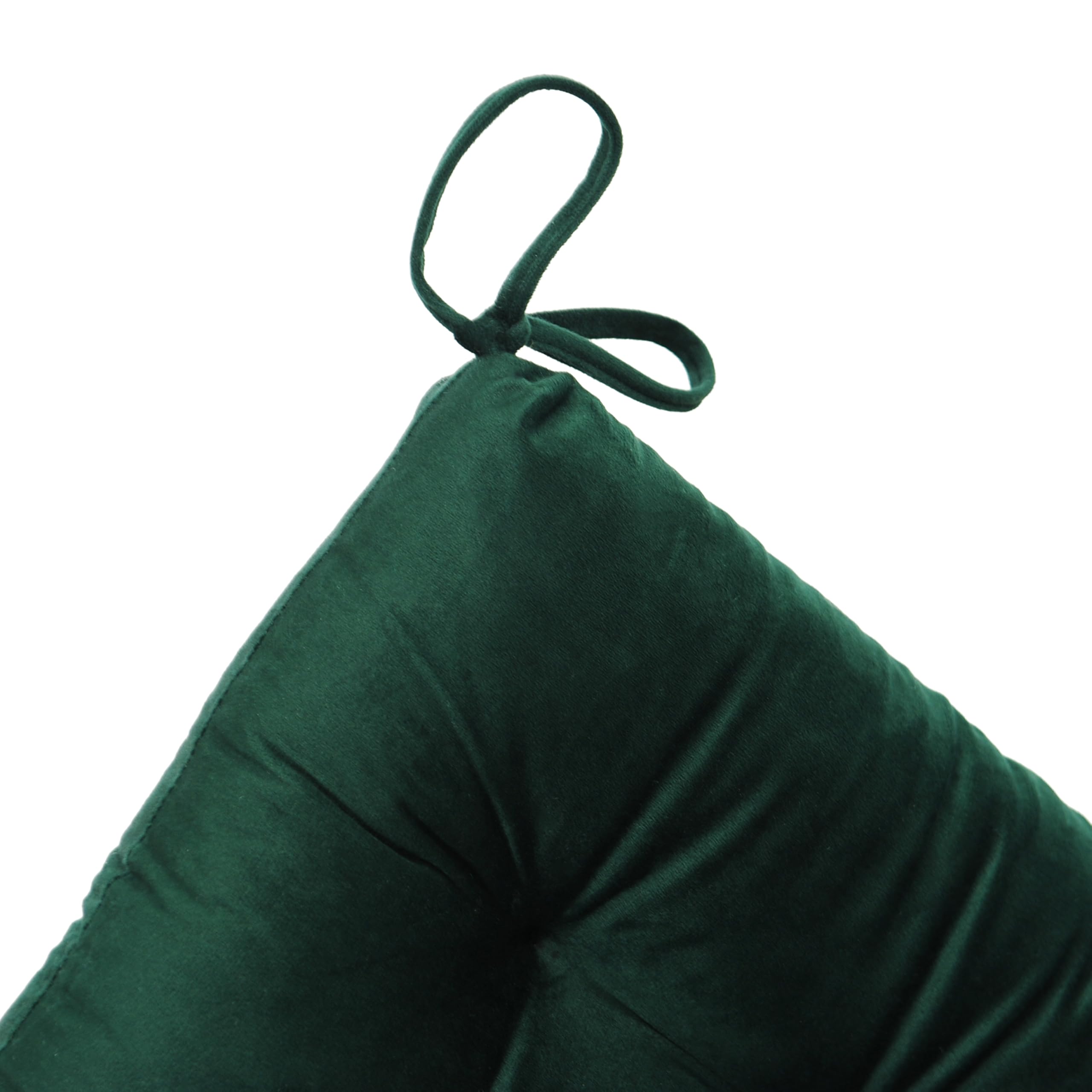 Makimoo ties and back attachment detail for secure fastening to dining chairs