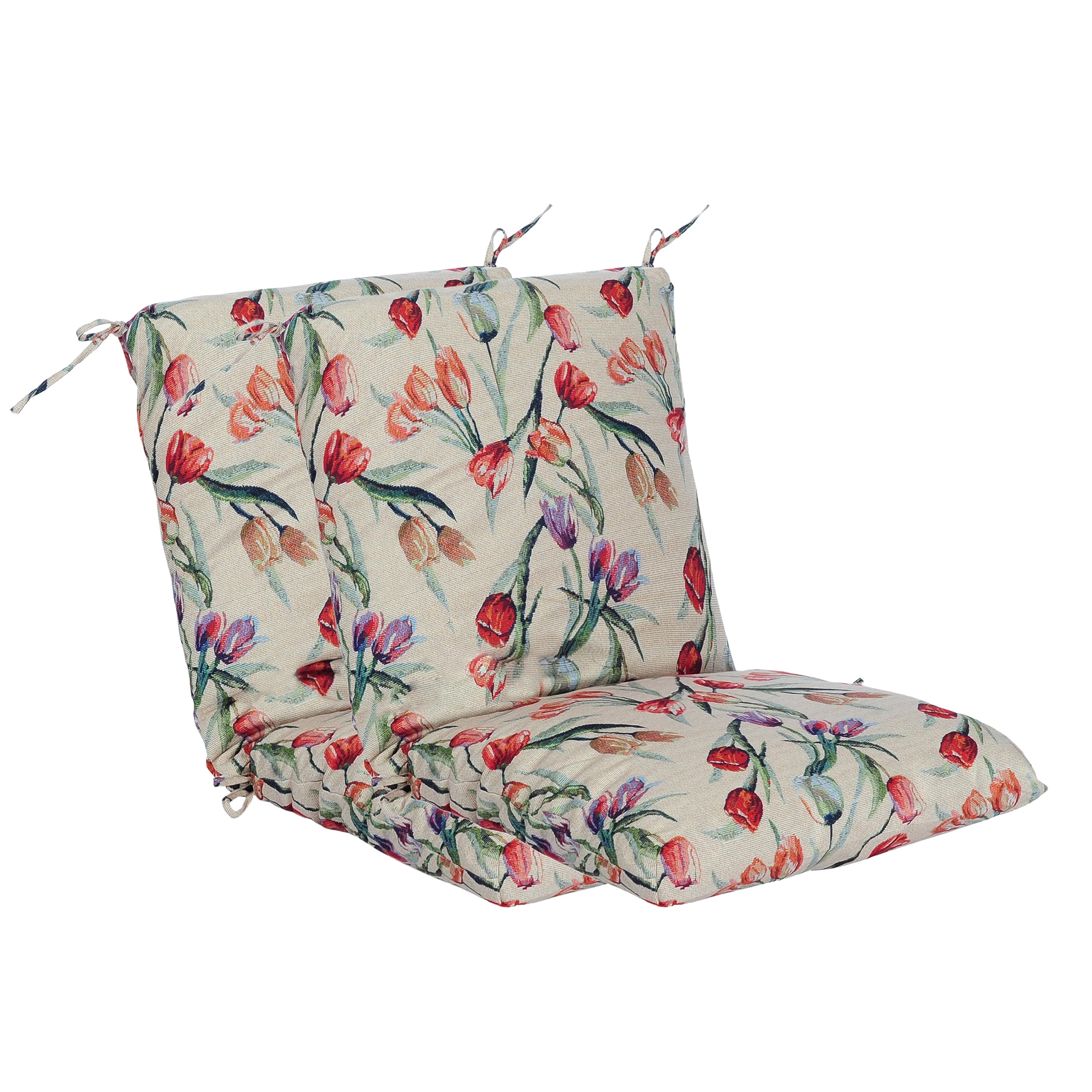 Makimoo Tulip front view showing pattern and full cushion comfort
