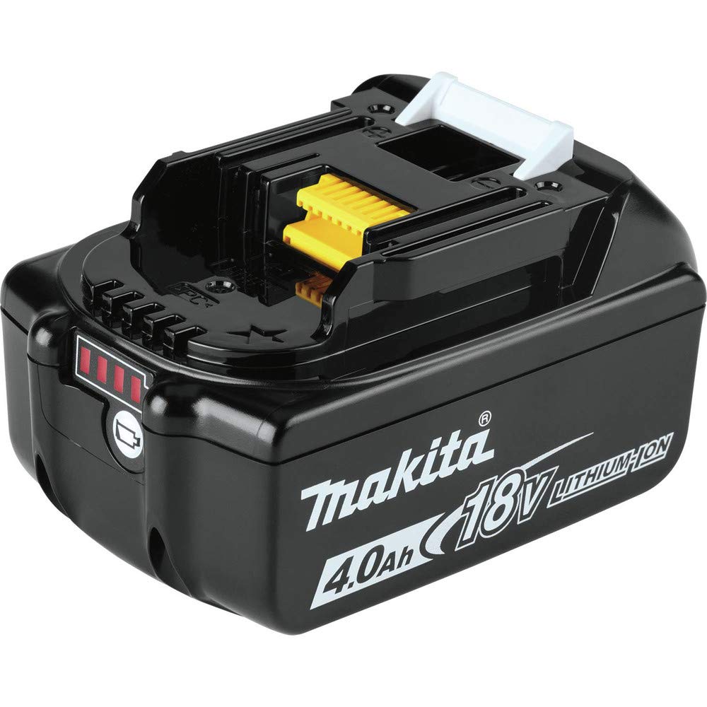 Makita oil fill port with view window showing simple lubrication maintenance