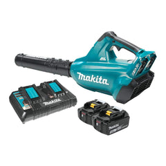 Makita XBU02PT front angle showing kit and blower portability benefit