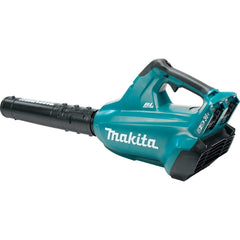 Makita XBU02PT side profile highlighting nozzle and airflow focus benefit
