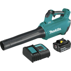 Makita XBU03SM1 front view showing blower kit and ergonomic design benefit