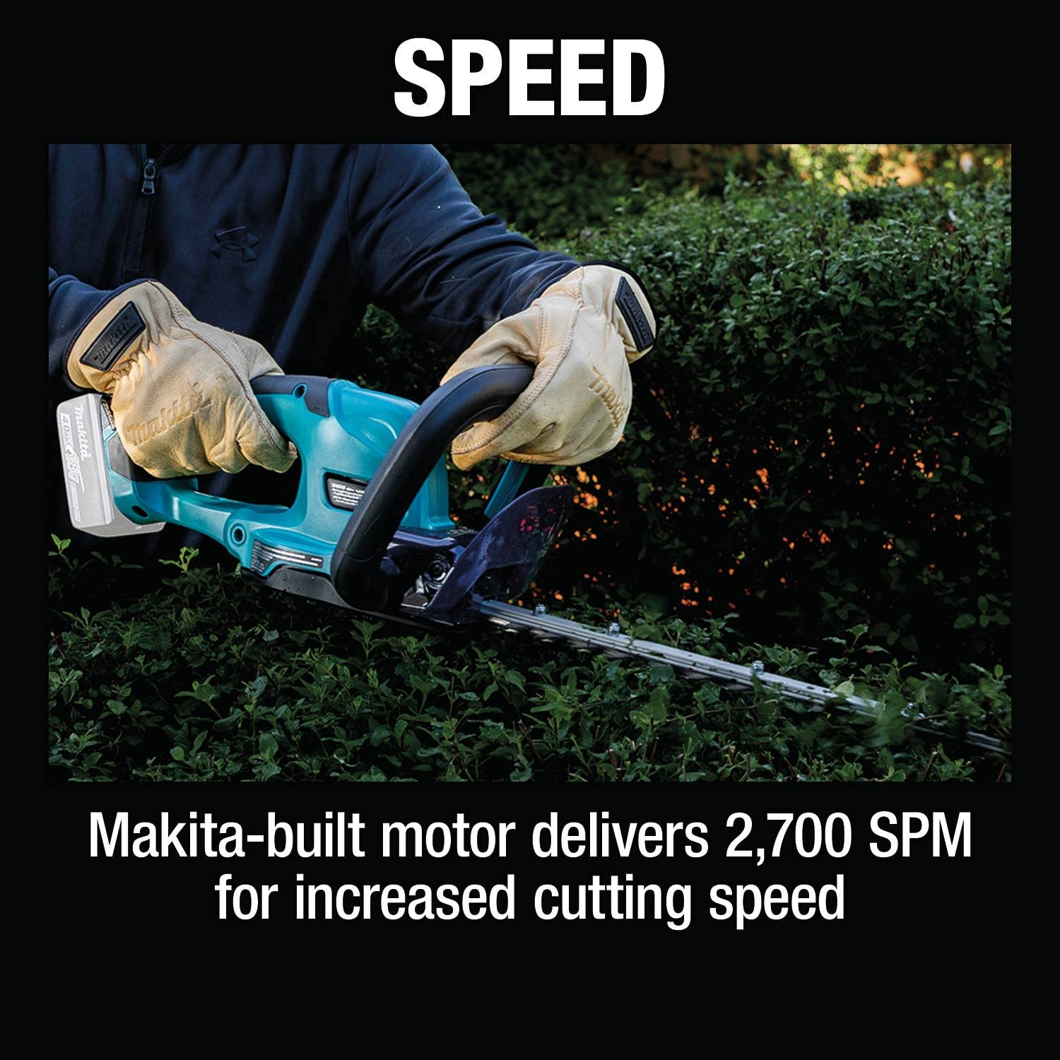 Makita XHU10Z boxed tool only view for easy storage and transport