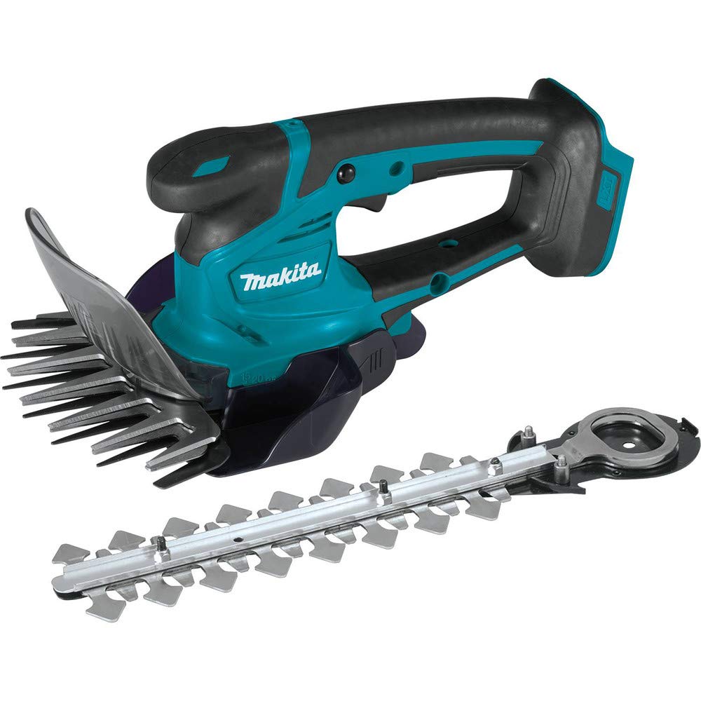 Makita XMU04ZX front view showing compact cordless design and portability