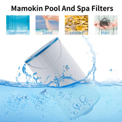 Mamokin trilobal fabric close-up highlighting efficient particle capture