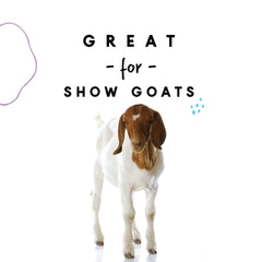 Manna Pro supplement being poured into feed bucket for easy daily mixing