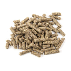 Manna Pro close-up pellets showing uniform texture and easy intake