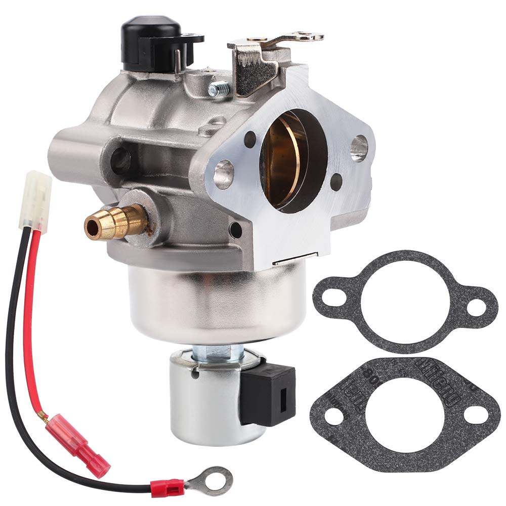 Mannial carburetor held in hand showing size and easy handling for install