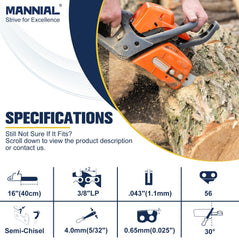 Mannial close-up of semi-chisel cutters highlighting wear resistance