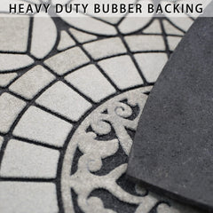 MANO underside rubber backing grips surface to prevent slipping and shifting