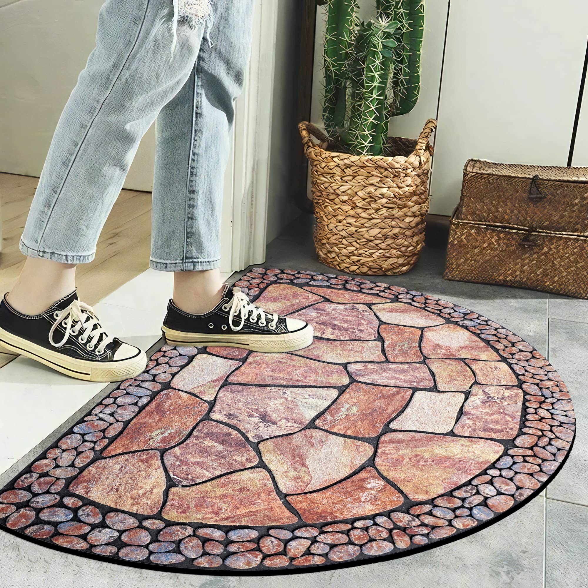 MANO mat shedding water in wet weather to protect floors