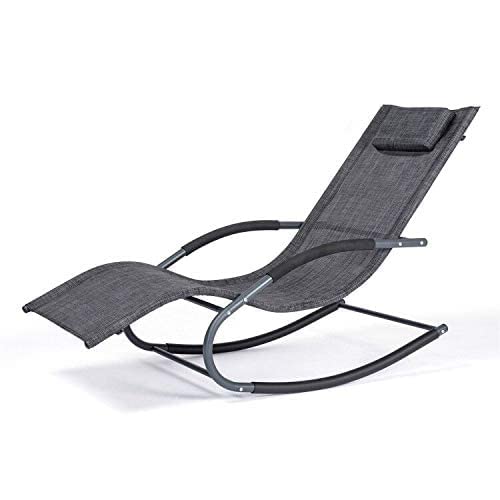mansion home front view of dark grey chaise showing shape and design benefits