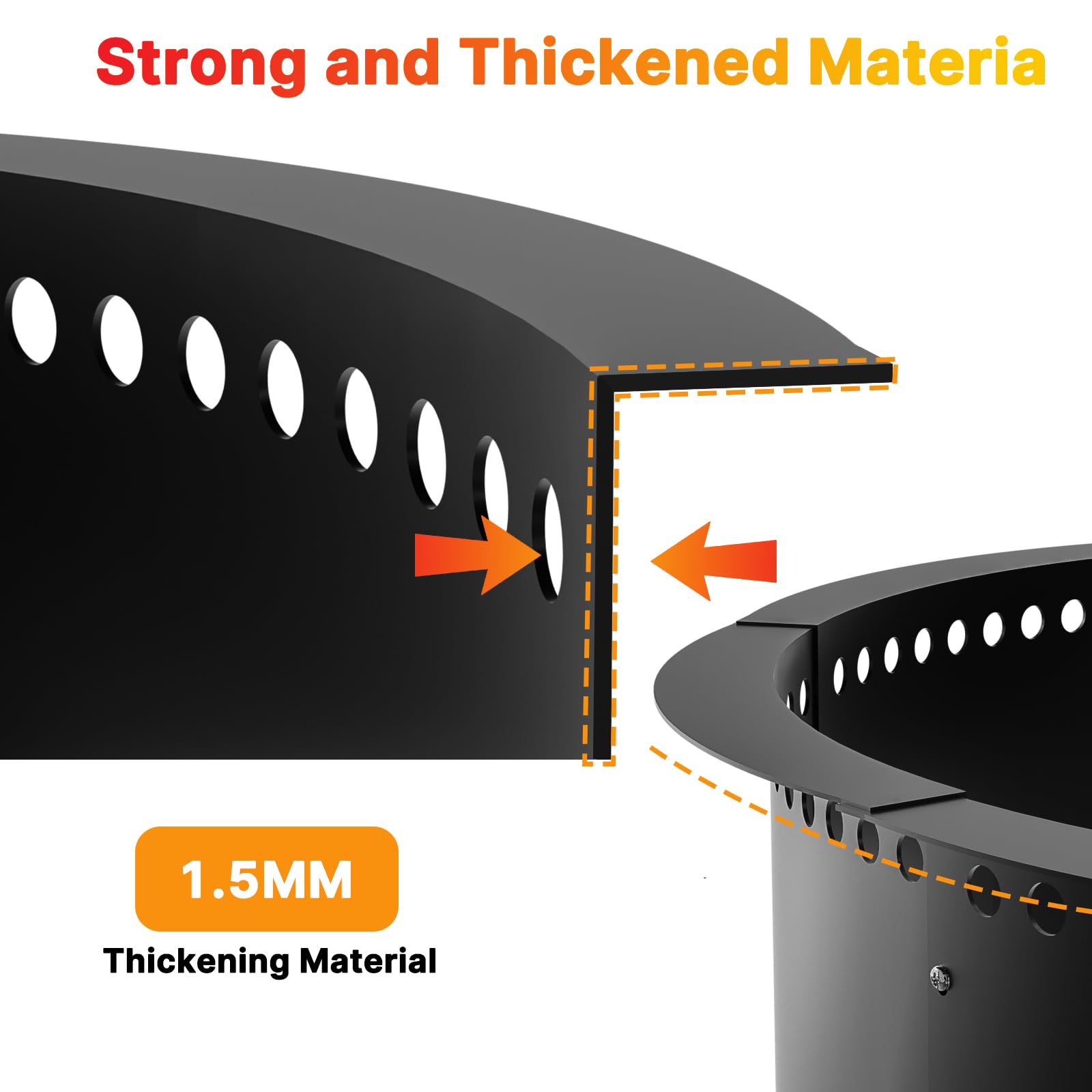 Maonlyking folded ring packed for transport offering portability advantage