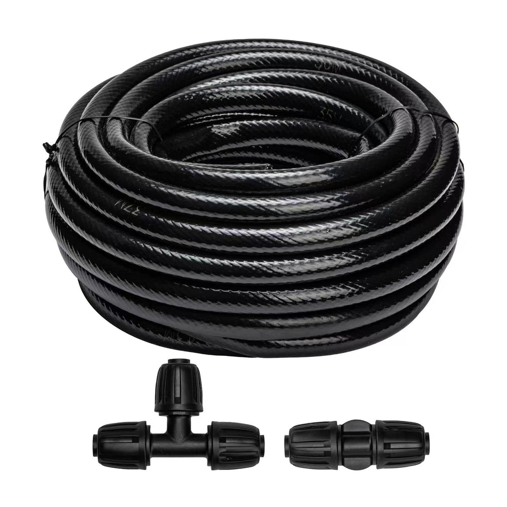 Maotong main line front view showing 40 ft hose and durable finish for reliable irrigation