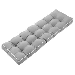 Maphissus front view cushion showing full 57-inch coverage and comfortable look