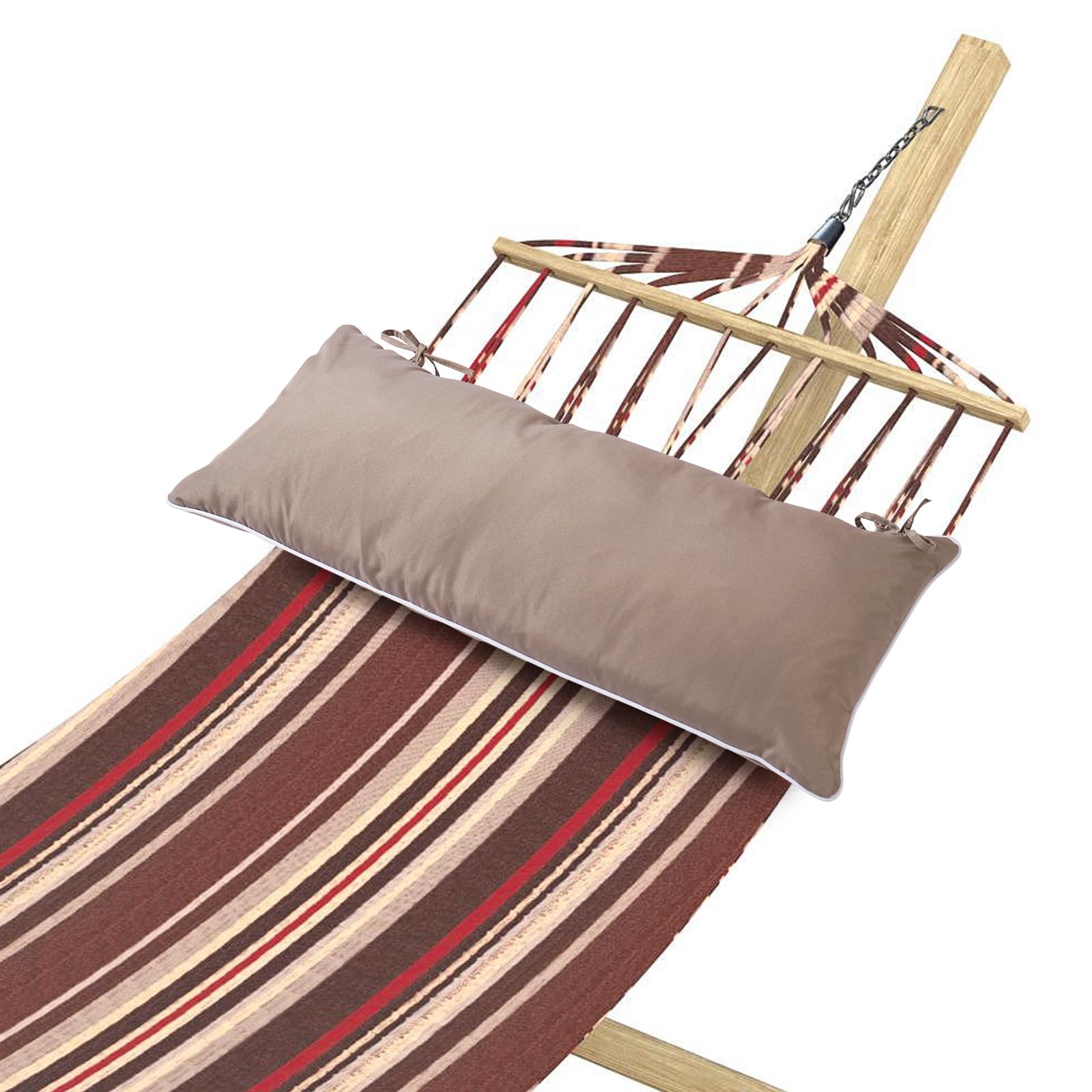 Maphissus lifestyle shot on backyard hammock illustrating relaxed outdoor lounging